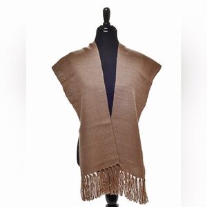 Alpaca Tan Stole‎ Scarf Wrap